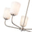 Millennium Lighting Laphia 5Lt 27" Chandelier, Nickel/Etched Opal