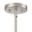 Millennium Lighting Laphia 5Lt 27" Chandelier, Nickel/Etched Opal