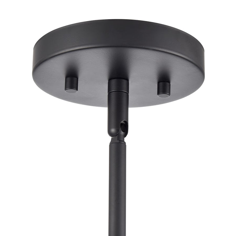 Millennium Lighting Laphia 5Lt 27" Chandelier, Black/Etched Opal