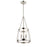 Millennium Lighting Adabella 11.75" 3Lt Pendant, Nickel/Clear - 21403-PN