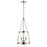 Millennium Lighting Adabella 11.75" 3Lt Pendant, Nickel/Clear