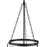 Millennium Lighting Adabella 17.75" 5Lt Pendant, Matte Black/Clear