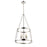 Millennium Lighting Adabella 17.75" 5Lt Pendant, Nickel/Clear - 21405-PN