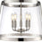 Millennium Lighting Adabella 17.75" 5Lt Pendant, Nickel/Clear