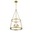 Millennium Lighting Adabella 17.75" 5Lt Pendant, Vintage Brass/Clear - 21405-VB