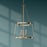 Millennium Lighting Adabella 17.75" 5Lt Pendant, Vintage Brass/Clear