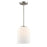 Millennium Lighting Laphia 1Lt 11" Pendant, Nickel/Etched Opal