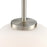 Millennium Lighting Laphia 1Lt 11" Pendant, Nickel/Etched Opal