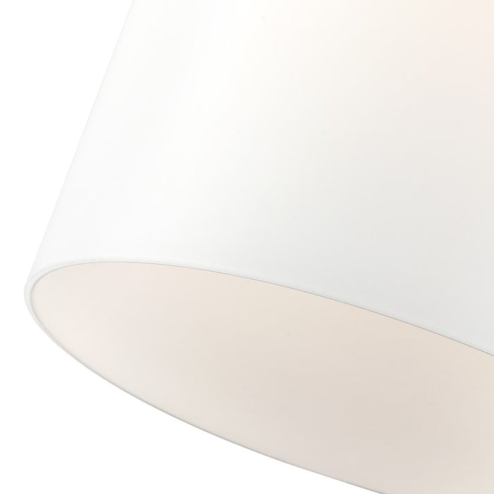 Millennium Lighting Laphia 1Lt 11" Pendant, Nickel/Etched Opal