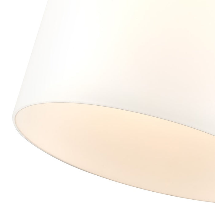 Millennium Lighting Laphia 1Lt 11" Pendant, Black/Etched Opal