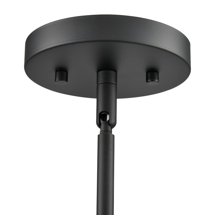 Millennium Lighting Laphia 1Lt 11" Pendant, Black/Etched Opal