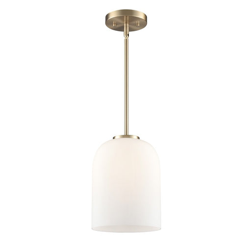 Millennium Lighting Laphia 1Lt 11" Pendant, Modern Gold/Etched Opal - 214101-MG