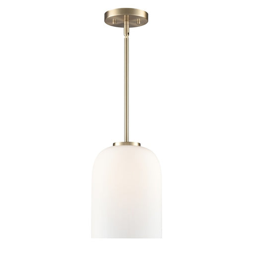 Millennium Lighting Laphia 1Lt 11" Pendant, Modern Gold/Etched Opal