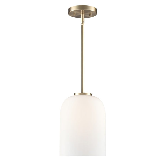 Millennium Lighting Laphia 1Lt 11" Pendant, Modern Gold/Etched Opal