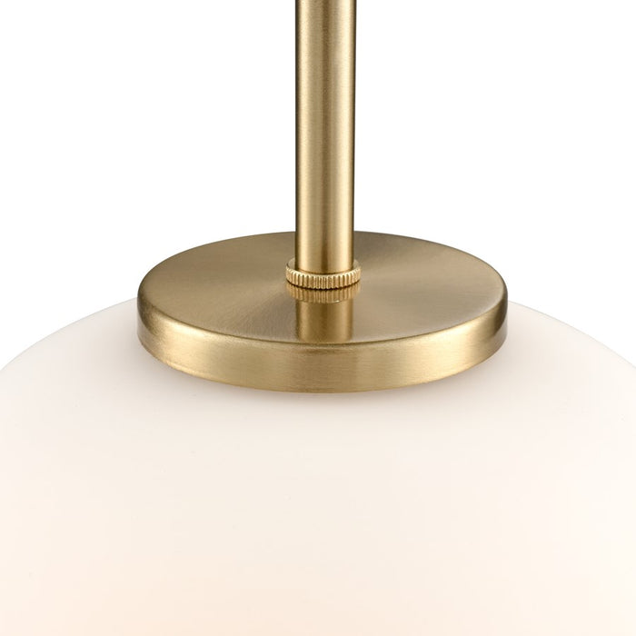 Millennium Lighting Laphia 1Lt 11" Pendant, Modern Gold/Etched Opal
