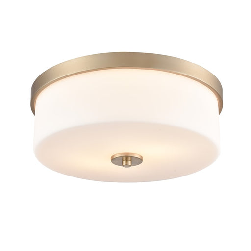 Millennium Lighting Laphia 2Lt 13" Flushmount, Gold/Etched Opal - 214102-MG