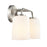 Millennium Lighting Laphia 2Lt 14" Vanity, Nickel/Etched Opal
