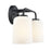 Millennium Lighting Laphia 2Lt 14" Vanity, Black/Etched Opal