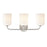 Millennium Lighting Laphia 3Lt 22" Vanity, Nickel/Etched Opal