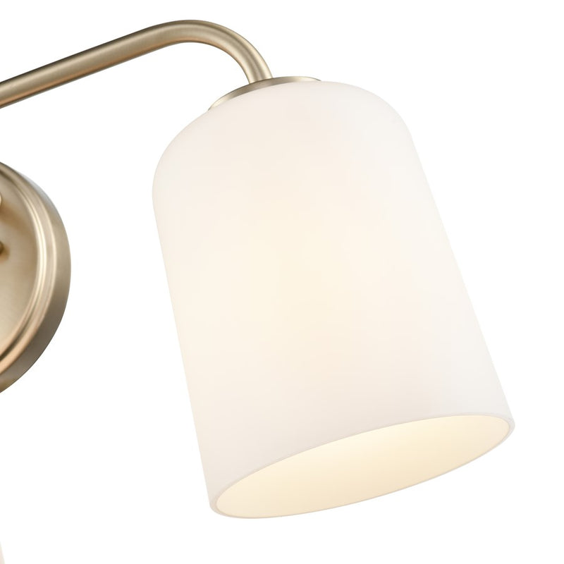 Millennium Lighting Laphia 3Lt 22" Vanity, Modern Gold/Etched Opal