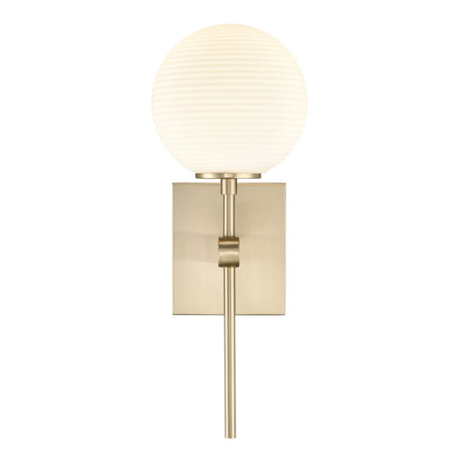 Millennium Lighting Coretta 1Lt 6" Wall Sconce, Gold/Frosted Fluted