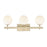 Millennium Lighting Coretta 3Lt 26" Vanity, Gold/Frosted Fluted