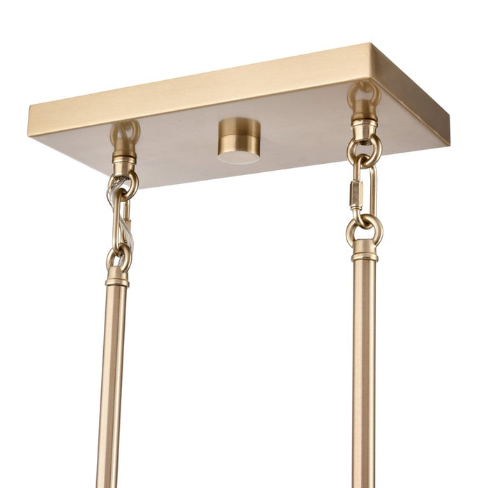 Millennium Lighting Coretta 5Lt 48" Island, Gold/Frosted Fluted