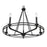 Millennium Lighting Jody 5Lt 27" Chandelier, Black