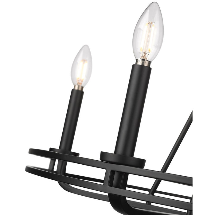 Millennium Lighting Jody 5Lt 27" Chandelier, Black