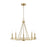 Millennium Lighting Jody 5Lt 27" Chandelier, Vintage Brass