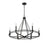 Millennium Lighting Jody 6Lt 33" Chandelier, Black - 21606-MB