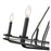 Millennium Lighting Jody 6Lt 33" Chandelier, Black