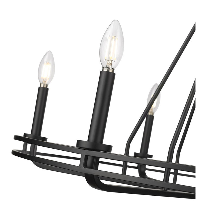 Millennium Lighting Jody 6Lt 33" Chandelier, Black