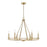 Millennium Lighting Jody 6Lt 33" Chandelier, Vintage Brass
