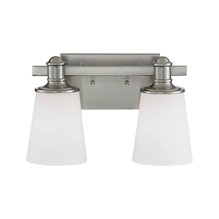 Millennium Cimmaron 2 Light 8" Vanity, Satin Nickel