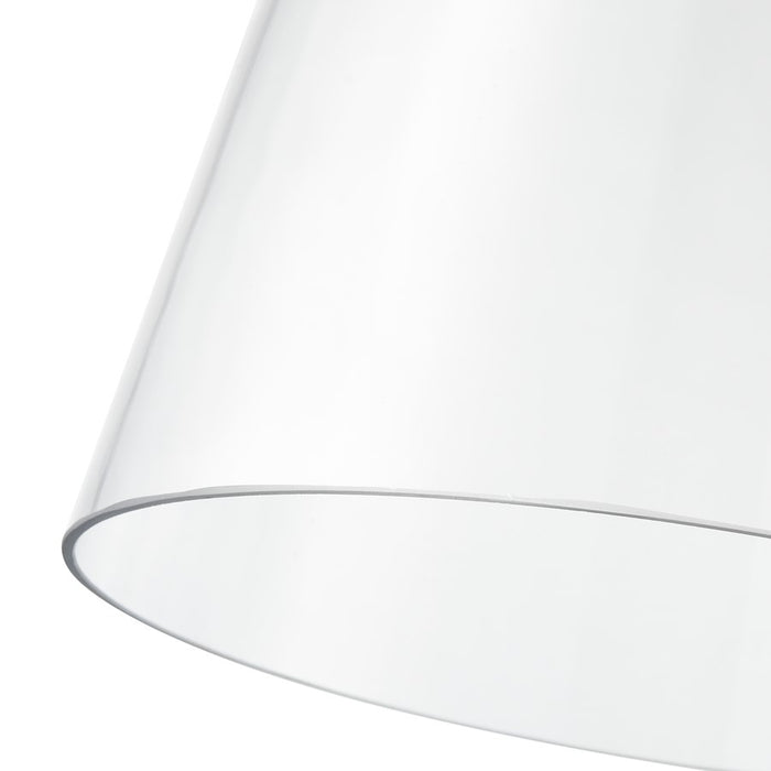 Millennium Lighting Maccan 1Lt 12" Pendant, Vintage Brass/Clear