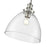 Millennium Lighting Khrisa 1Lt 15" Pendant, BN/Clear Hammered
