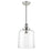 Millennium Lighting Khrisa 1Lt 16" Pendant, PN/Clear Hammered - 218201-PN