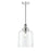 Millennium Lighting Khrisa 1Lt 16" Pendant, PN/Clear Hammered