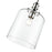 Millennium Lighting Khrisa 1Lt 16" Pendant, PN/Clear Hammered