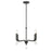 Millennium Lighting Viremont 4 Light Chandelier, Matte Black