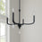 Millennium Lighting Viremont 4 Light Chandelier, Matte Black
