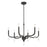 Millennium Lighting Viremont 6 Light Chandelier, Matte Black - 220106-MB