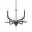 Millennium Lighting Viremont 6 Light Chandelier, Matte Black