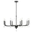 Millennium Lighting Viremont 8 Light Chandelier, Matte Black