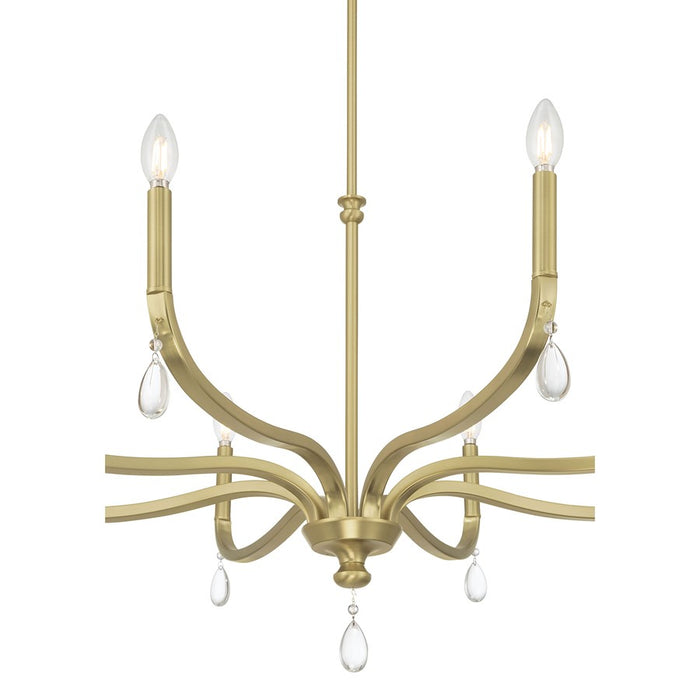 Millennium Lighting Viremont 8Lt Chandelier, Vintage Brass