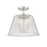 Millennium Lighting Saben 3Lt Semi-Flush Mount, Polished Nickel