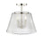 Millennium Lighting Saben 3Lt Semi-Flush Mount, Polished Nickel