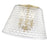 Millennium Lighting Saben 3Lt Semi-Flush Mount, Vintage Brass