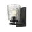 Millennium Lighting Saben 1Lt Wall Sconce, Black